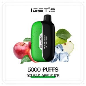 IGET MOON K5000 DOUBLE APPLE ICE
