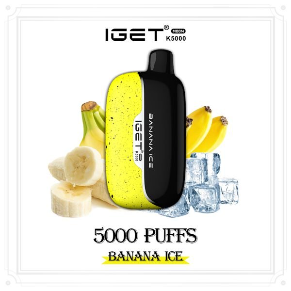 IGET MOON K5000 BANANA ICE (3PCS)
