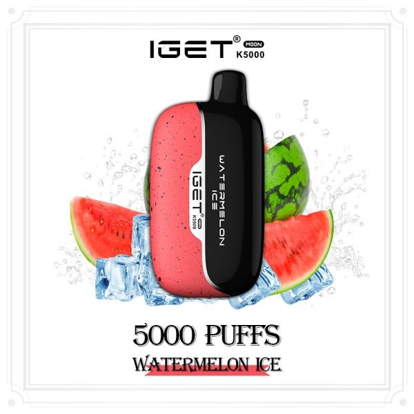 IGET MOON K5000 WATERMELON ICE (5PCS)