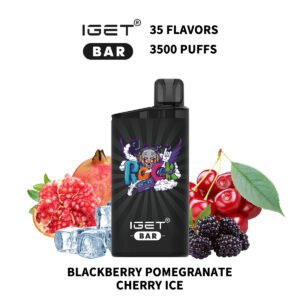 IGET BAR 3500Puffs BLACKBERRY POMEGRANATE CHERRY ICE