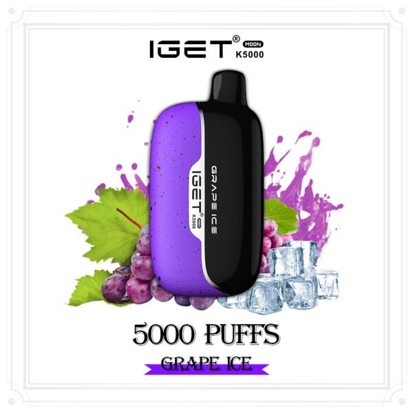 IGET MOON K5000 GRAPE ICE