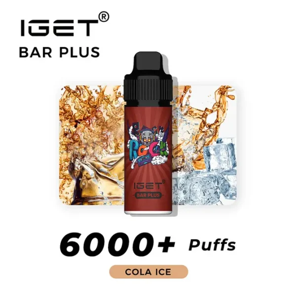 IGET BAR PLUS 6000Puffs COLA ICE