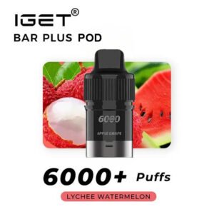 IGET BAR PLUS POD LYCHEE WATERMELON