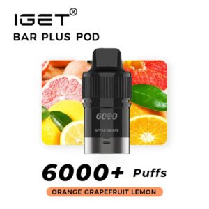 IGET BAR PLUS POD ORANGE GRAPEFRUIT LEMON