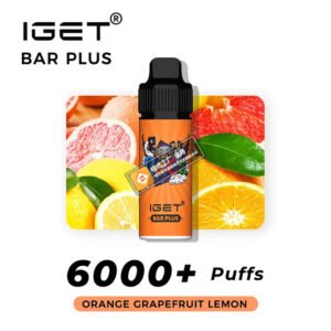 IGET BAR PLUS ORANGE GRAPEFRUIT LEMON