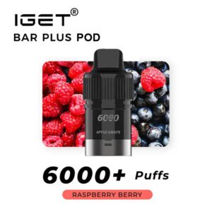 IGET BAR PLUS POD RASPBERRY BERRY