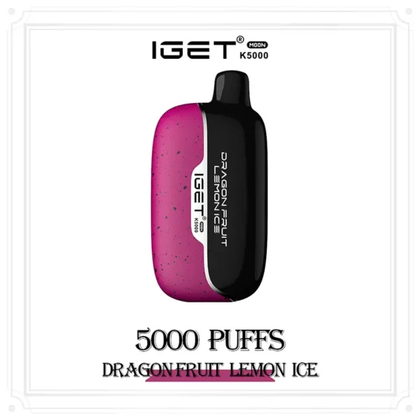IGET MOON K5000 DRAGON FRUIT LEMON ICE