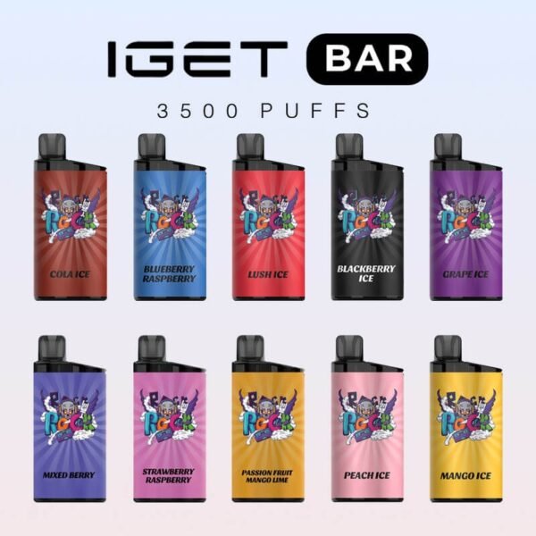 IGET BAR 3500Puffs (3PCS-4PCS)